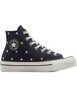 de converse - zapatillas negras para mujer - eva lift negro