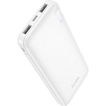 Power Bank Hoco J128 10.000 mAh LED Blanco USB-A