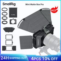 smallrig-mini caja mate pro de 95mm para lentes de 67727782mm para camara dslr sin espejo con adaptador de bandera lateral y superior bandeja de filtro de anillo