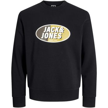 Jack & Jones Jersey 12267544 JCORAY COLOR SWEAT CREW NECK FST BLACK para hombre