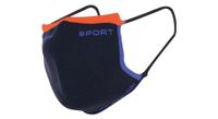mascara deportiva thuasne activ security sport v2 azul naranja