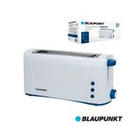 tostador blaupunkt boca ancha 220v-1000w termostato 6 niveles con boton de parada color blanco
