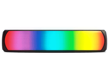 Barra de sonido - Krom K-Pop, Luz RGB, Bluetooth, 6W, Ranura tarjeta TF, Negro