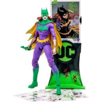 figura batgirl jokerizada dc multiverse gold label articulada 17 cms