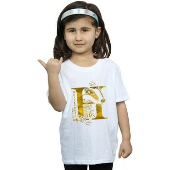 Harry Potter Camiseta Hufflepuff para niña