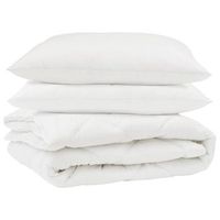 edredon  duvet con almohada 3 piezas microfibra