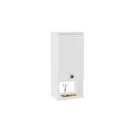 mueble de bano de madera mis - 30 x 21 x 71 cm - blanco