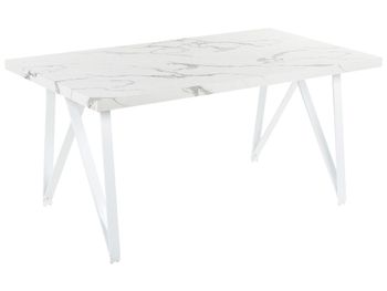 Mesa de comedor de derivado de madera 6 personas l160