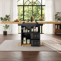 mesa extensible 110r140 x 80 cm madera para 6 personas saloncocinaterraza