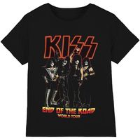 kiss tops y camisetas end of the road tour para hombre