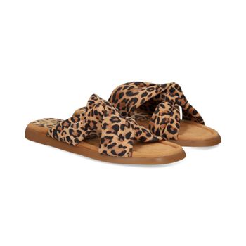 Unisa Sandalias Planas Mujer - Marrón Talla 39