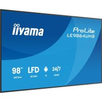 monitor iiyama le9864uhs-b1ag 98 ultrahd 4k 60hz va wifi android 14 tiempo de respuesta 65 ms
