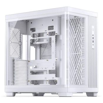 Caja Mid Tower Jonsbo TK-4 WHITE Vidrio Templado Acuario ATX Gamer