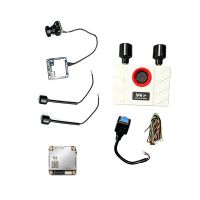 77rc convergido v4 58 ghz 2000 mw transmisor fpv para dron vtx sistema de video digital con camara fpv 1080p 48 ms baja