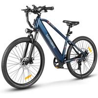 bicicleta electrica urbana para hombre samebike rs-a01 36 v 15 ah 275 azul