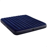 colchon hinchable intex king size dura-beam fiber-tech 183x203x25 cm beige