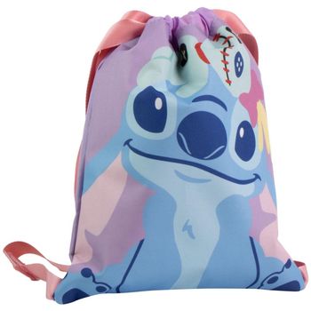 Dessins Animés Mochila Monedero Fucsia Metalizado para niña