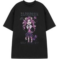 monster high camiseta howl feet para mujer