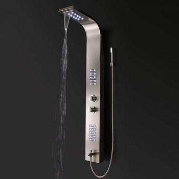 Panel De Ducha Led Con Rociador Orinoco