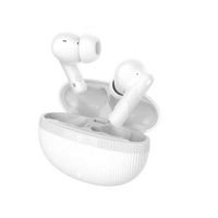auriculares celly inalambricos bluetooth con cancelacion de ruido microfono y asistente de voz blanco