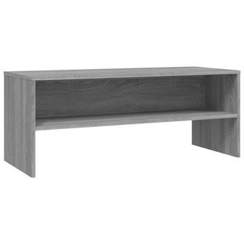 Mueble Tv | Mueble De Salón | Armario Tv Madera Contrachapada Gris Sonoma 100x40x40 Cm