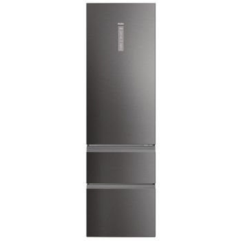 Haier 3D 60 Serie 5 HTW5620CNMP Frigorífico Combi 3 Puertas No Frost C Acero Inoxidable