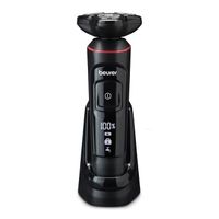 afeitadora electrica rotativa beurer mn8x uso seco - negro