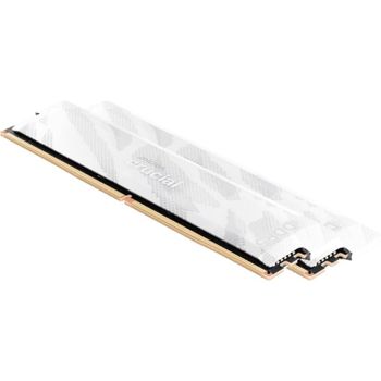 Memoria RAM Crucial Pro CP2K16G64C32U5W 32GB 2x16GB DDR5 6400MHz CL32 Intel XMP AMD EXPO Blanco
