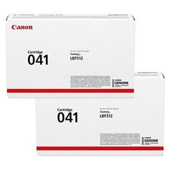 Canon 041 (0452C002) Black Original Toners Twin Pack (2 Pack)
