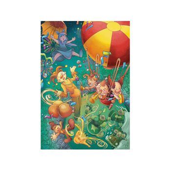 Clementoni-el Circo Puzzle Infantil, Multicolor (25264) (25264.0)