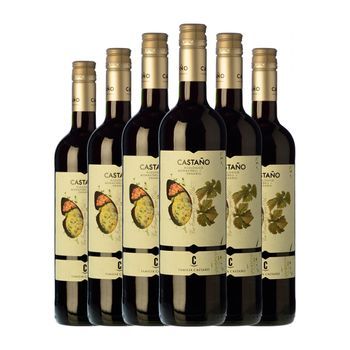 Castaño Vino Tinto Ecológico Yecla Joven 75 Cl 13.5% Vol. (pack De 6 Unidades)