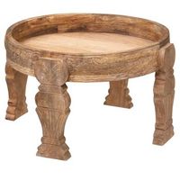 mesa auxiliar gypsy madera de mango d51cm