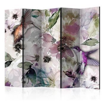 Biombo - Nature In Watercolor Ii (225x172 Cm)