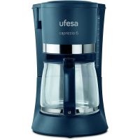 ufesa cg7114 capriccio cafetera de goteo 6 tazas negra