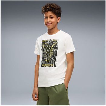 Puma Tops y Camisetas Graphic Box Tee B para niño