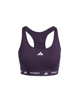 sujetador deportivo adidas tech fit bra mujer morado