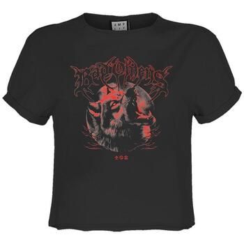 Amplified Clothing Camiseta Wolf para mujer