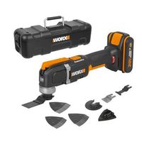 multiherramienta sonicrafter 20v 1bat 20ah - worx sin bateria