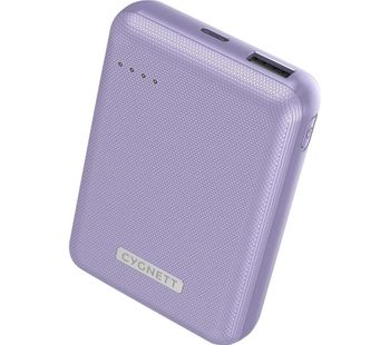 CYGNETT ChargeUp Reserve Portable Power Bank - Purple, Purple
