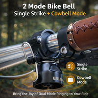 campana para bicicleta eslnf con modo de un solo toque y modo de sonido constante campana para bicicleta de montana y de carretera campana de cobre para bicicleta