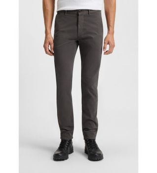 BOSS para hombre. 50510933 Pantalón Chino Slim gris (35/34), Casual, Algodón