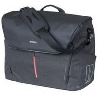 basil bolsa navigator waterproof hook-on 25-31l impermeable poliester negro creflect 32x15x37 cm