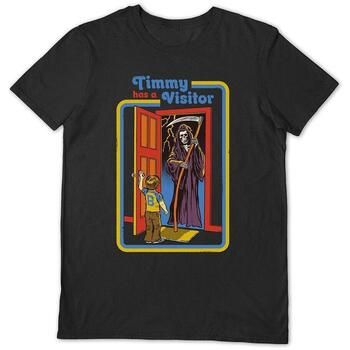 Steven Rhodes Camiseta manga larga Timmy Has A Visitor para hombre