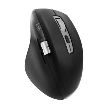 Ratón T'nB MWINFINITEPRO Bluetooth + USB, 3200 DPI, 7 botones, recargable, negro