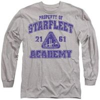 star trek camiseta manga larga old school para mujer