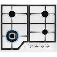 electrolux egs6436ww blanco integrado encimera de gas 4 zonas