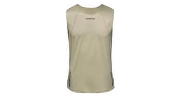 Camiseta de tirantes para hombre gore wear contest 2 0 beige