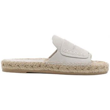 PALOMA BARCELÓ Alpargatas MAYA SUEDE OFF WHITE para mujer