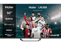 reacondicionado seminuevo muy bueno tv qled 50 - haier s80e series h50s80eux smart google tv hdr 4k direct led dolby audio y vision