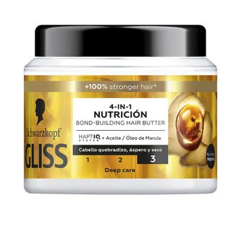 Schwarzkopf - GLISS OIL NUTRITIVE mascarilla Mascarillas para el cabello 400 ml unisex